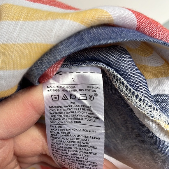 Banana Rep linen NEW dress - Picture 3 of 5